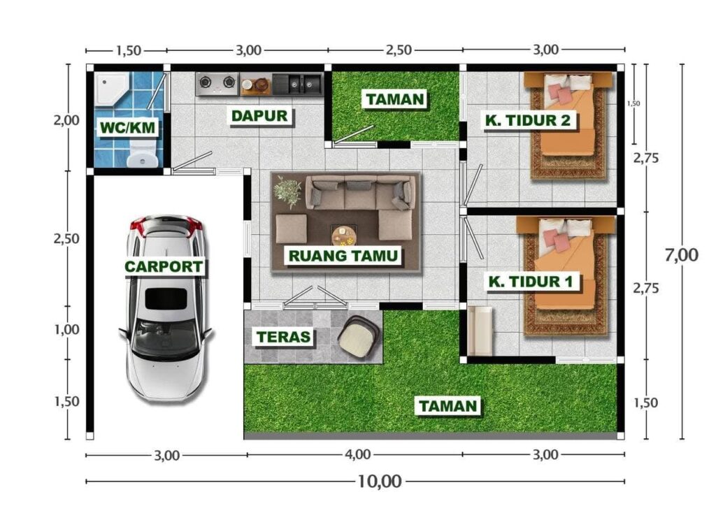 Rumah-Murah-Dau-Malang-200-jutaan
